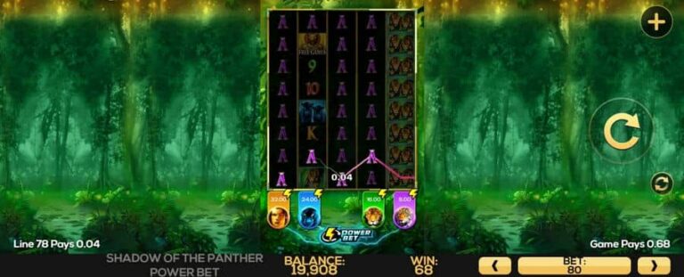 Shadow of the Panther Power Bet