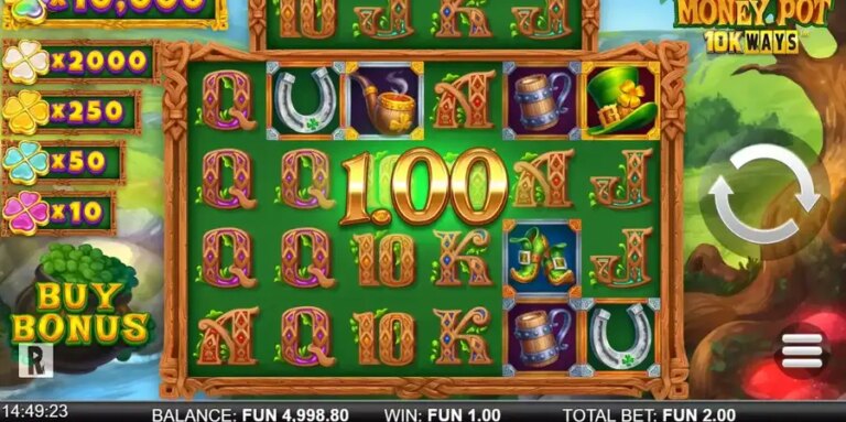 Shamrock Money Pot 10K Ways
