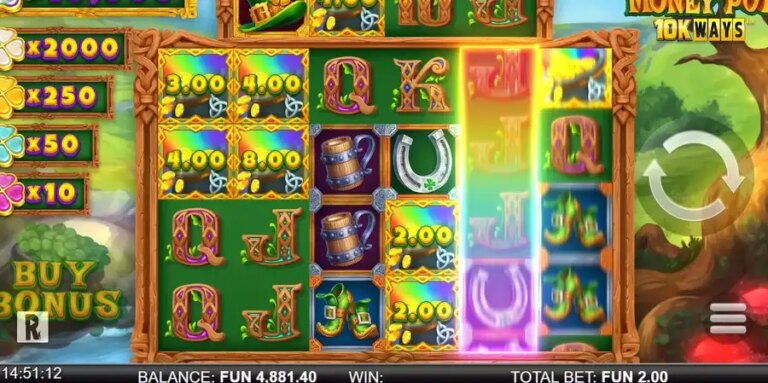 Shamrock Money Pot 10K Ways