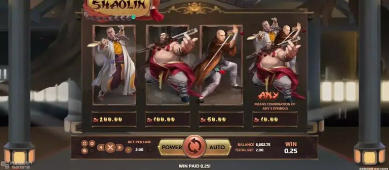 Shaolin (Eurasian Gaming)