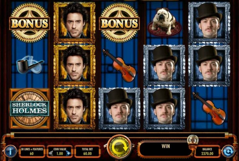 Sherlock Holmes The Hunt for Blackwood Slot