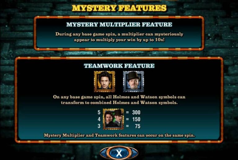 Sherlock Holmes The Hunt for Blackwood Slot