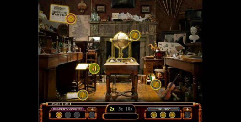 Sherlock Holmes The Hunt for Blackwood Slot