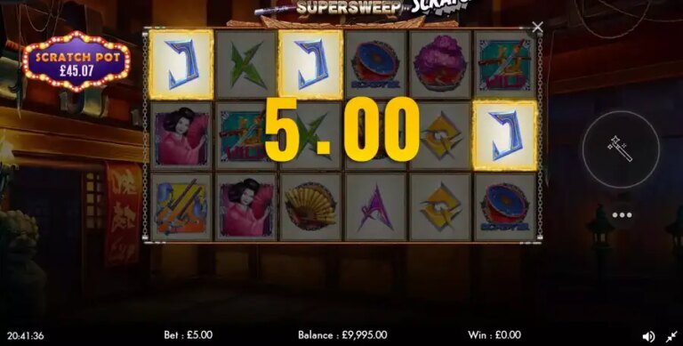 Shinobi Supersweep Scratch