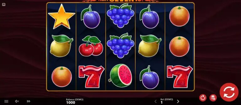 Shiny Fruits Seven 10 Lines Super Stacked