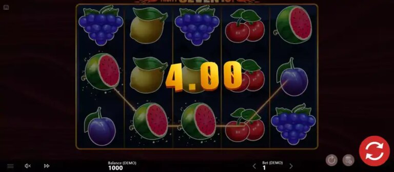 Shiny Fruits Seven 10 Lines Super Stacked
