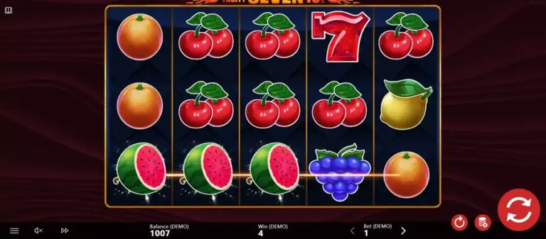 Shiny Fruits Seven 10 Lines Super Stacked