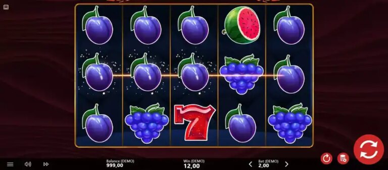 Shiny Fruity Seven 5 Lines