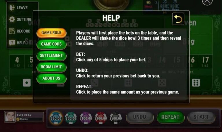 Sic Bo (Slot Factory)