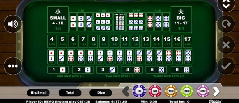 Sic Bo (Triple Profits Games)