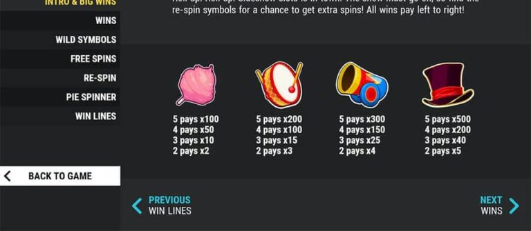 Sideshow Slots