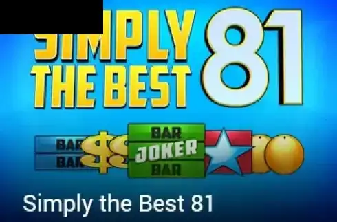 Simply the Best 81 (Kajot Games)