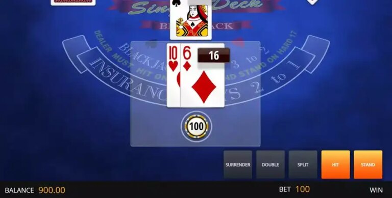 Single Deck Blackjack Elite Edition