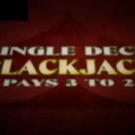 Single Deck Blackjack (Espresso Games)