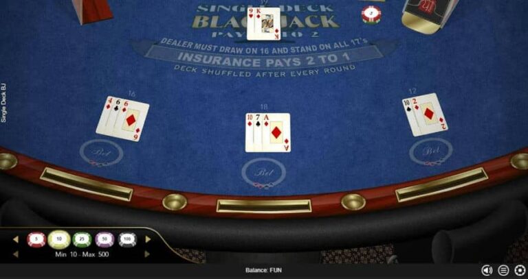 Single Deck Blackjack (Espresso Games)