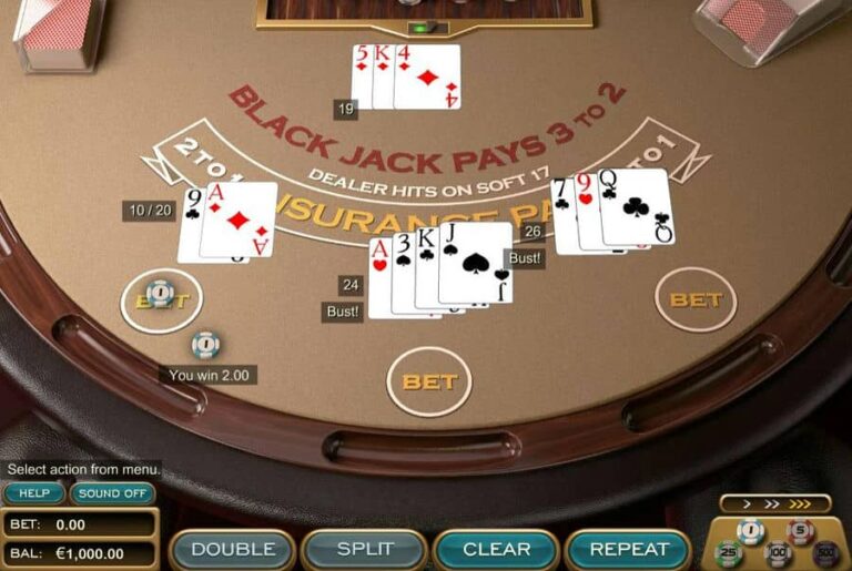 Single Deck Blackjack (Nucleus Gaming)