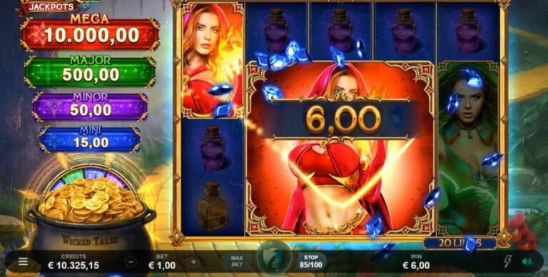 Sisters of Oz Jackpots