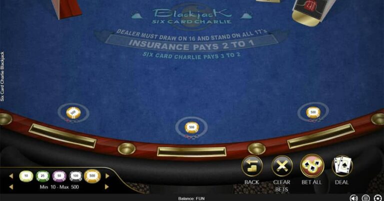 Six Card Charlie Blackjack (Espresso Games)