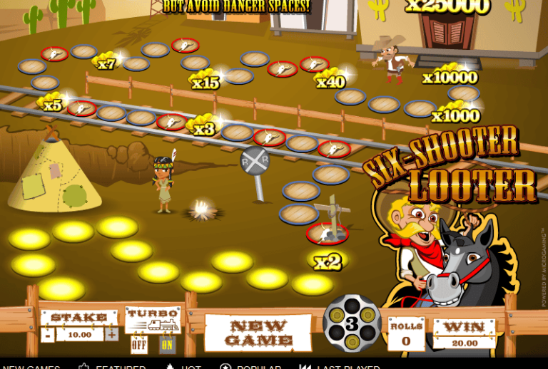 Six Shooter Looter Gold