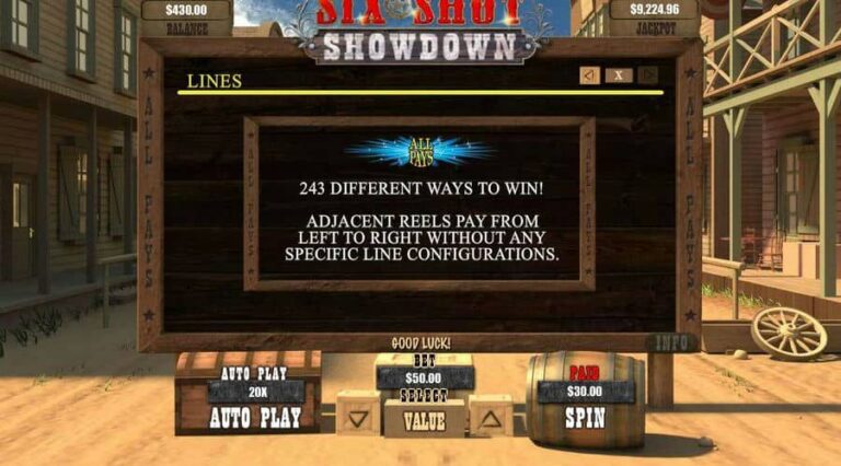 Six Shot Showdown