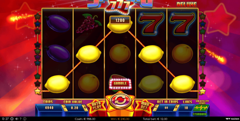 Sizzling 777 Deluxe