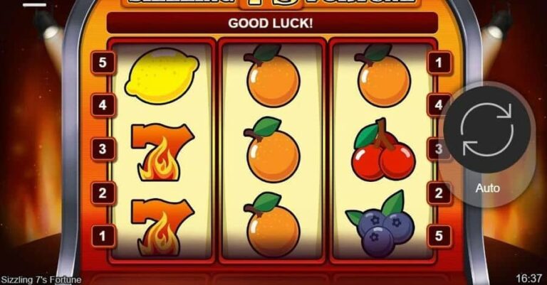 Sizzling 7’s Fortune