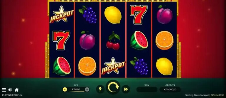 Sizzling Blaze Jackpot