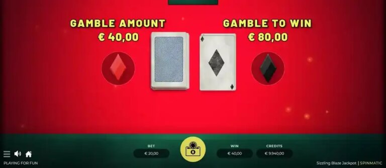 Sizzling Blaze Jackpot