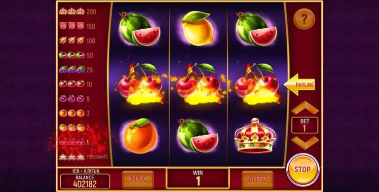 Sizzling Crown (3×3)