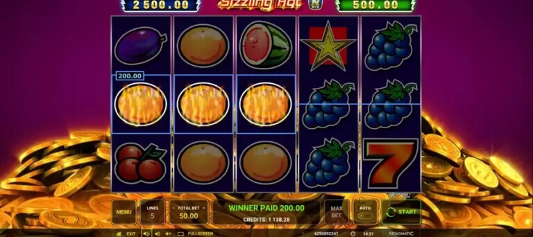 Sizzling Hot Cash Connection