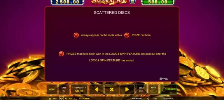 Sizzling Hot Cash Connection