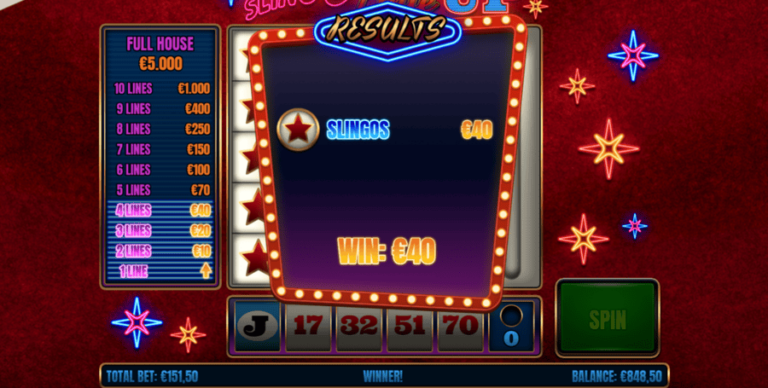 Slingo Ante Up