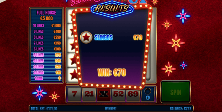 Slingo Ante Up