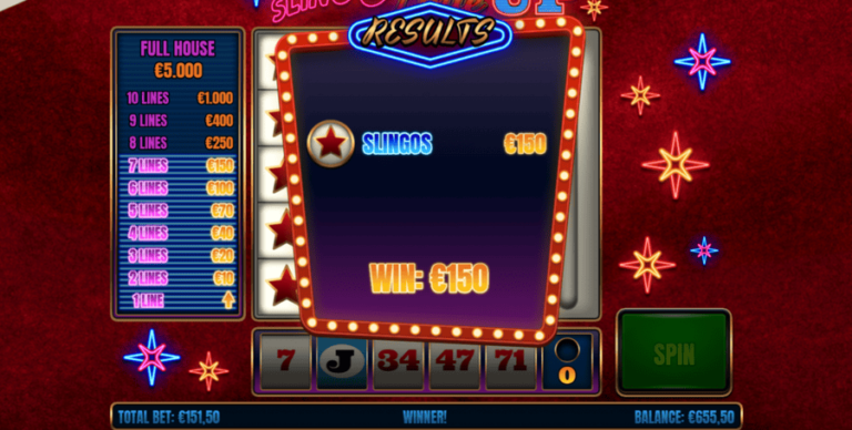 Slingo Ante Up