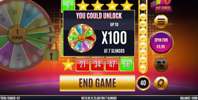 Slingo Big Wheel