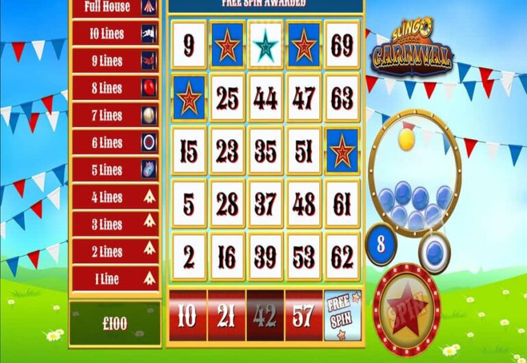 Slingo Carnival