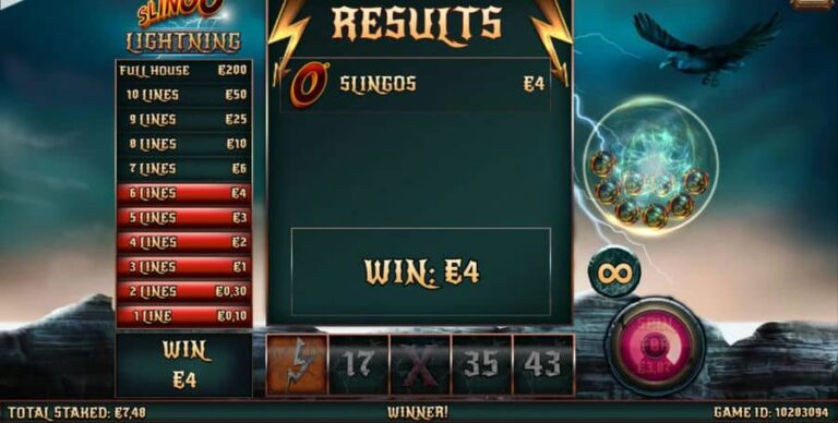 Slingo Lightning