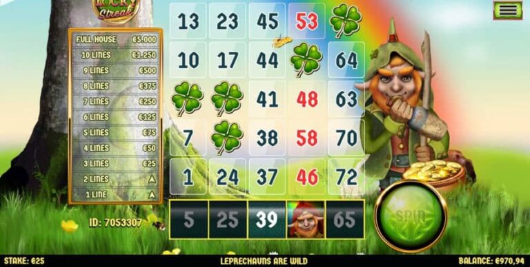 Slingo Lucky Streak