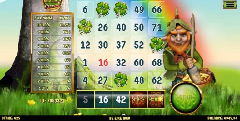 Slingo Lucky Streak