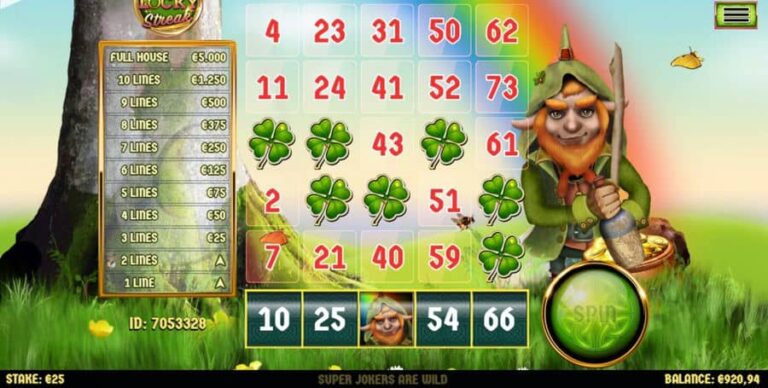 Slingo Lucky Streak