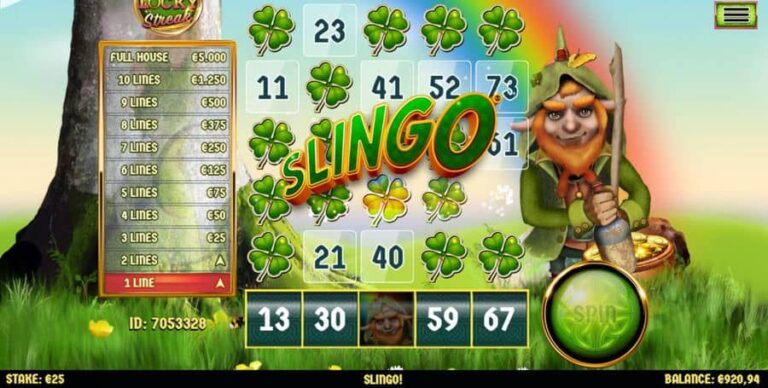 Slingo Lucky Streak