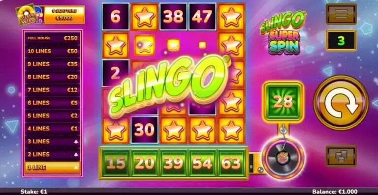 Slingo Super Spin