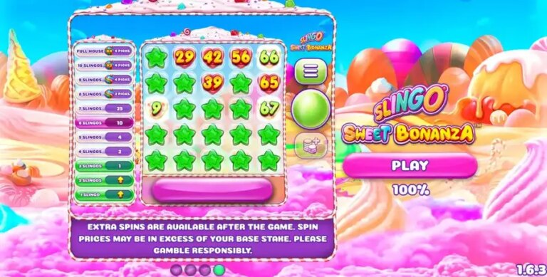 Slingo Sweet Bonanza