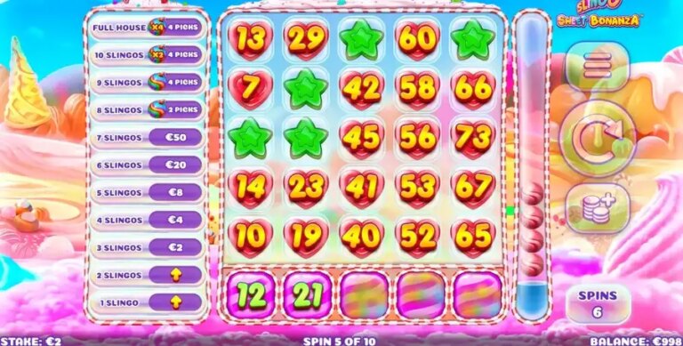Slingo Sweet Bonanza