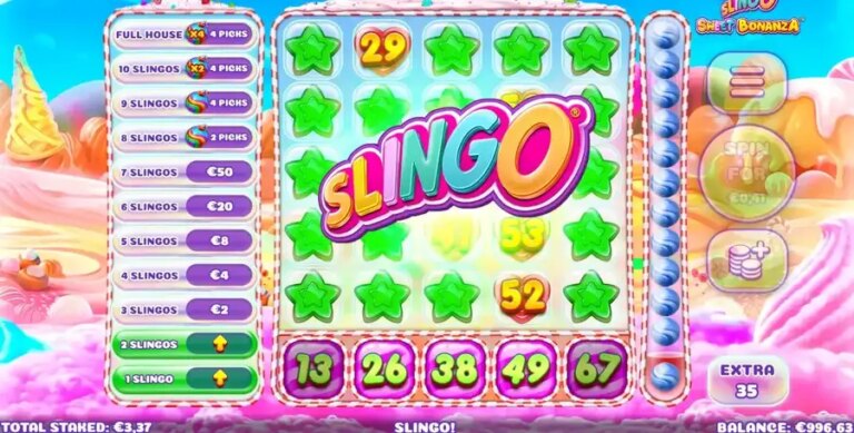 Slingo Sweet Bonanza