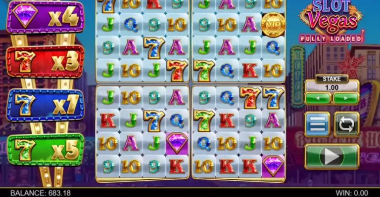 Slot Vegas Fully Loaded Megaquads