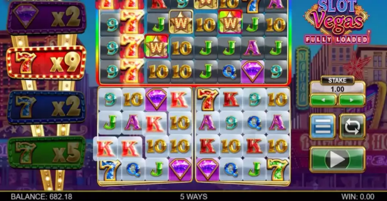 Slot Vegas Fully Loaded Megaquads