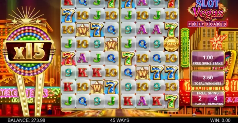 Slot Vegas Fully Loaded Megaquads