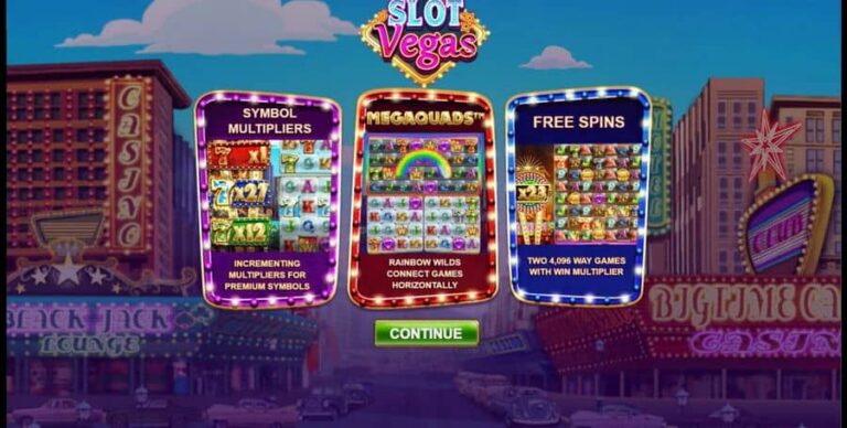 Slot Vegas Megaquads