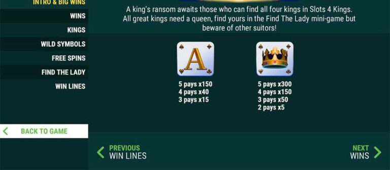 Slots 4 Kings